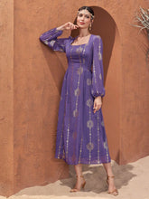 Women's Long Sleeve Casual Dress, Minimalist & Fashion, Suitable For Daily Wear